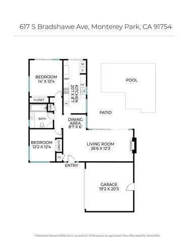 617 South Bradshawe Avenue, Monterey Park, CA 91754