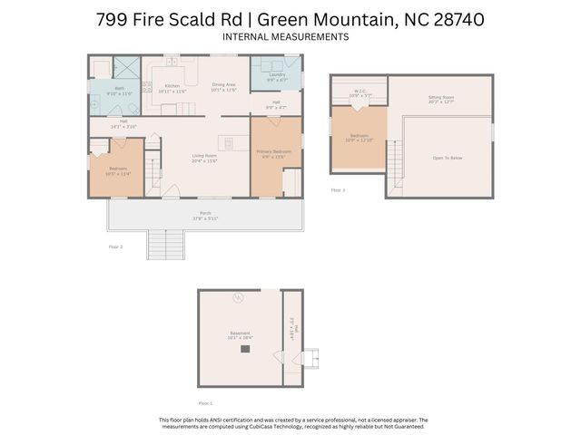 799 Fire Scald Road, Green Mountain, NC 28740