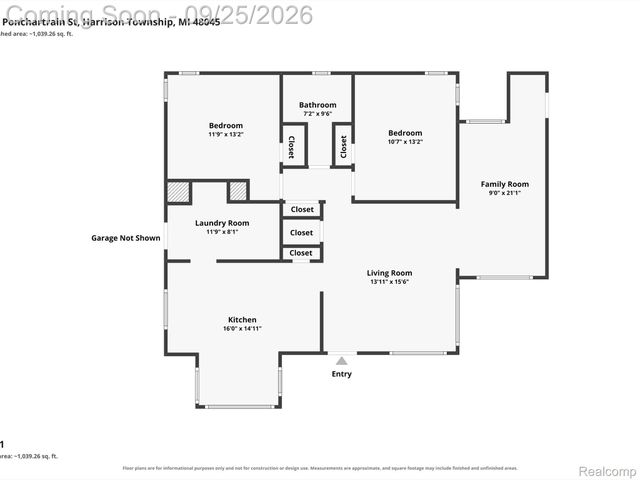 27877 Ponchartrain Street, Harrison Charter Township, MI 48045