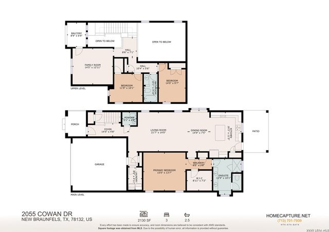 2055 COWAN DR, New Braunfels, TX 78132
