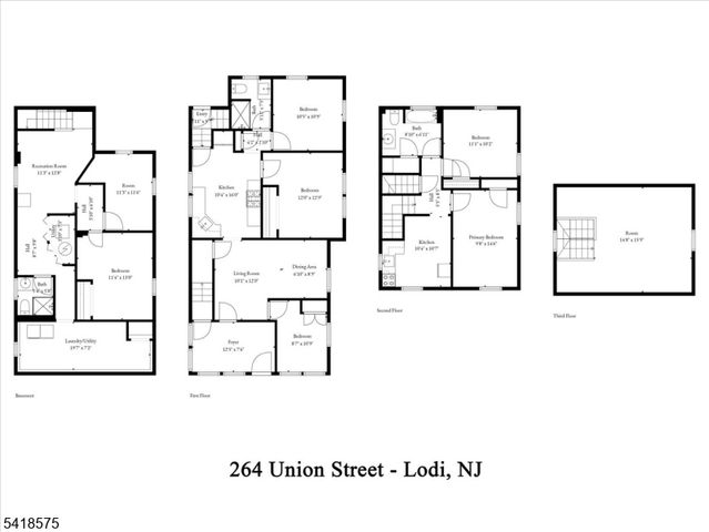 264 Union St, Lodi Boro, NJ 07644
