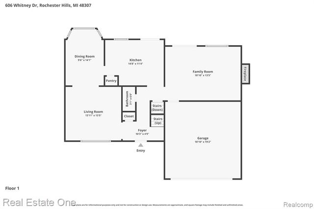 606 Whitney Drive, Rochester Hills, MI 48307
