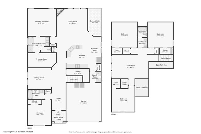 1332 Foxglove Lane, Burleson, TX 76028