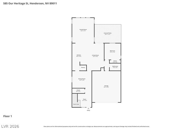 585 Our Heritage Street, Henderson, NV 89011