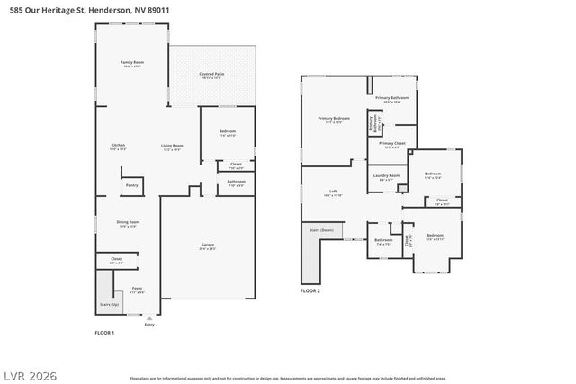 585 Our Heritage Street, Henderson, NV 89011