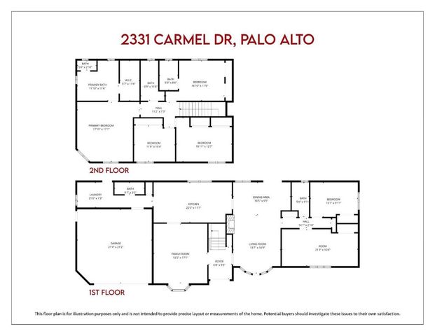 2331 Carmel Drive, Palo Alto, CA 94303