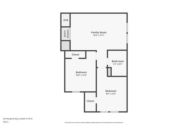 2314 Peregrine Way, Crandall, TX 75114