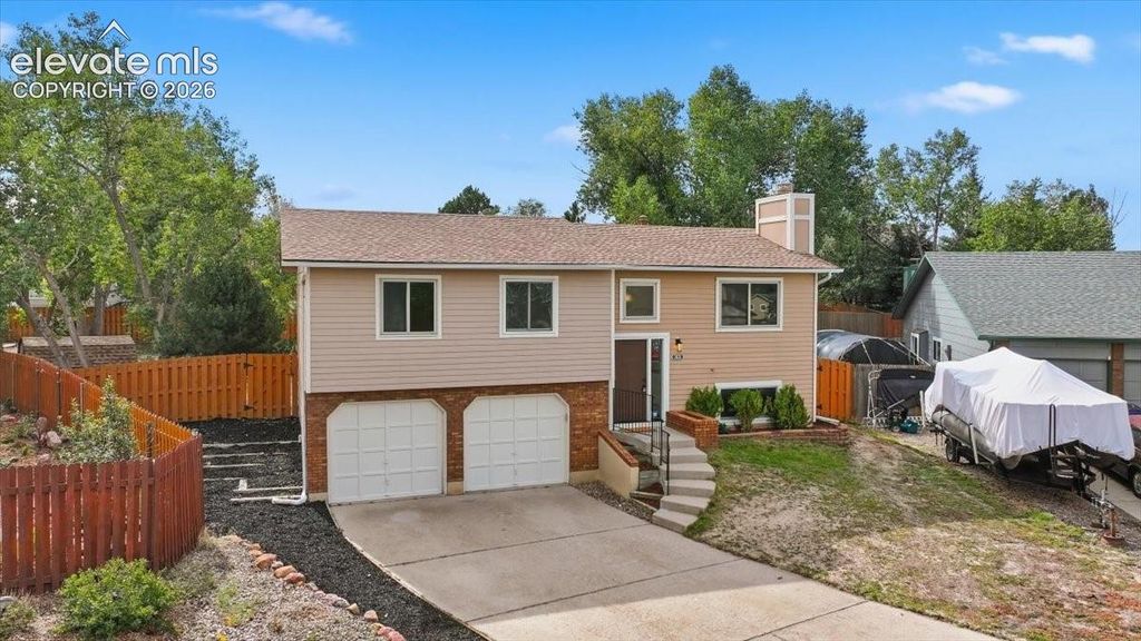 3835 Dewpoint Drive, Colorado Springs, CO 80920 — exterior