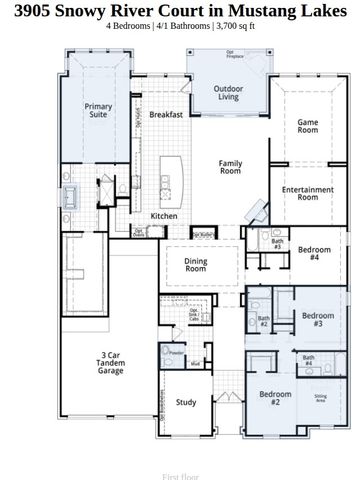 3905 Snowy River Court, Celina, TX 75009