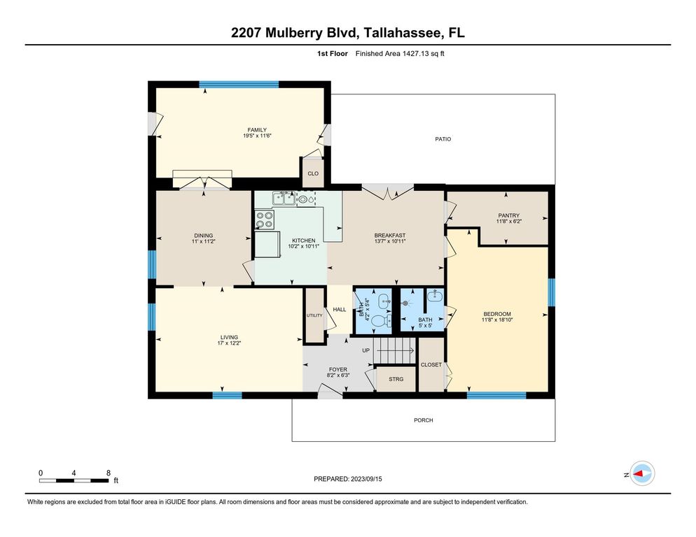 Image 5 of property listing at 2207 Mulberry Boulevard, Tallahassee, FL 32303