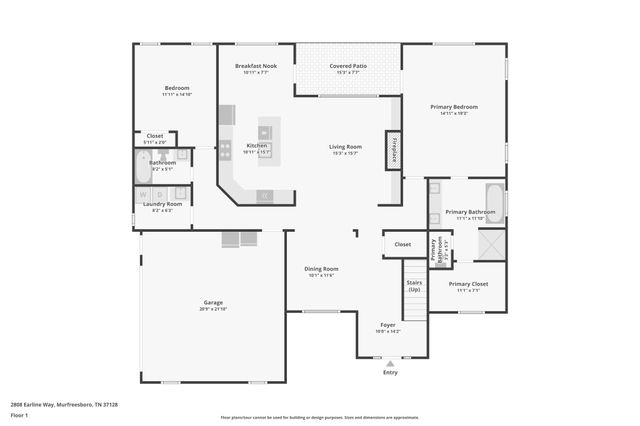 2808 Earline Way, Murfreesboro, TN 37128