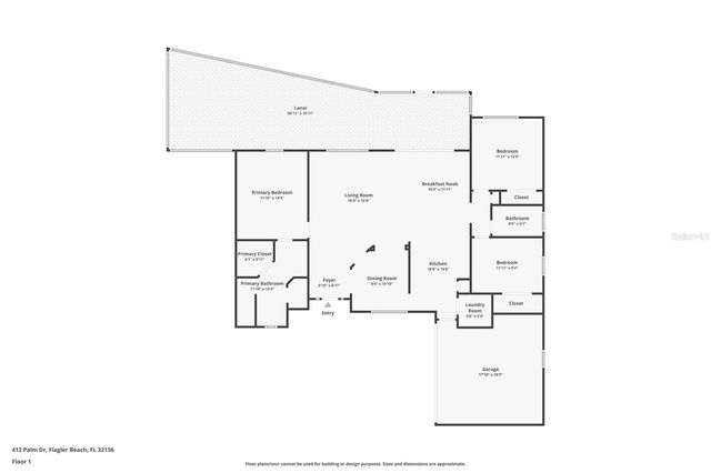 412 PALM DRIVE, Flagler Beach, FL 32136