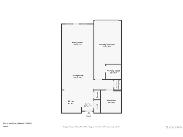 7220 W Bonfils Ln 205, Lakewood, CO 80226