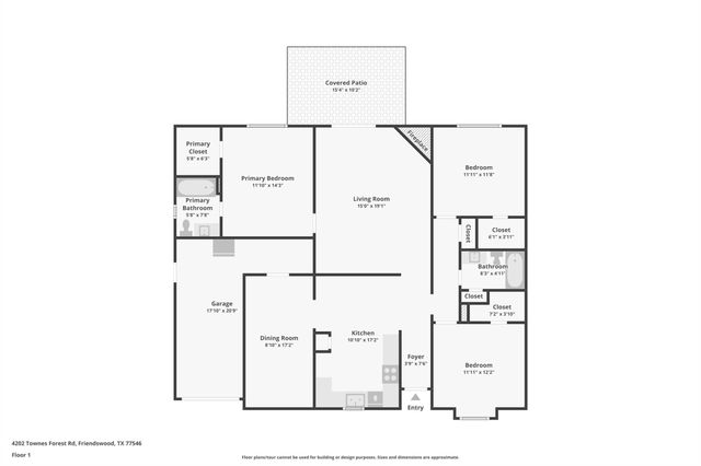 4202 Townes Forest Road, Friendswood, TX 77546