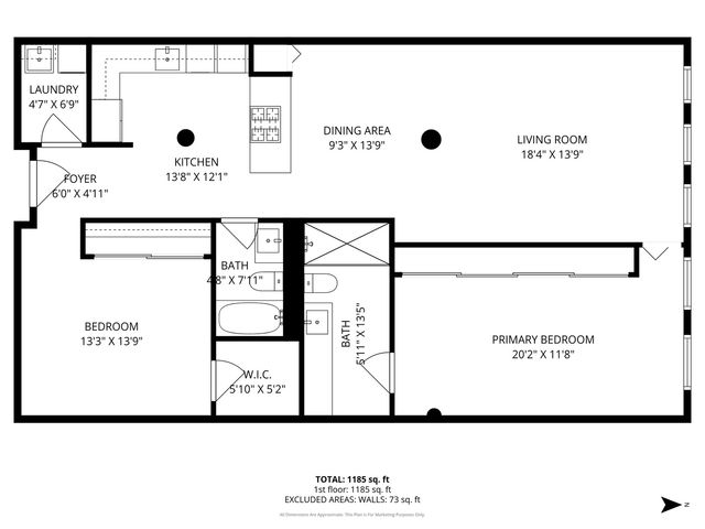 1800 W ROSCOE Street 520, Chicago, IL 60657