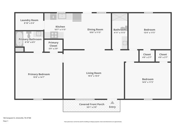 136 Conquest Ct, Unionville, TN 37180