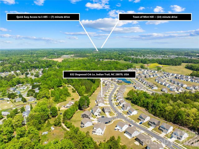 832 Dogwood Creek Lane, Indian Trail, NC 28079