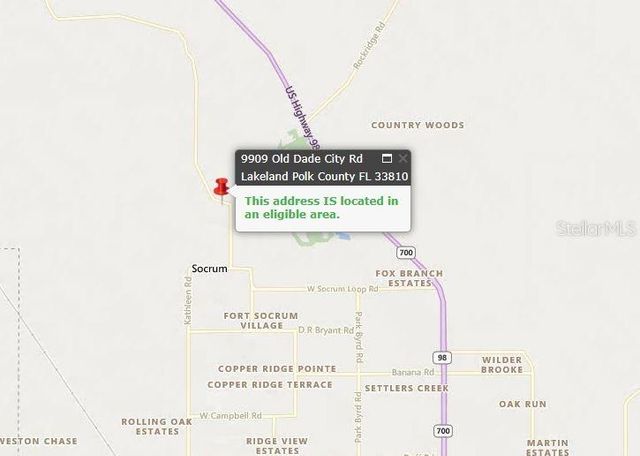9909 OLD DADE CITY ROAD, Lakeland, FL 33810