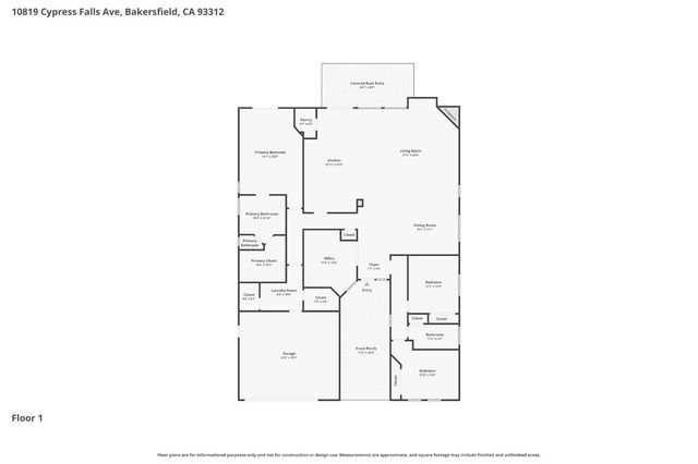 10819 Cypress Falls Avenue, Bakersfield, CA 93312