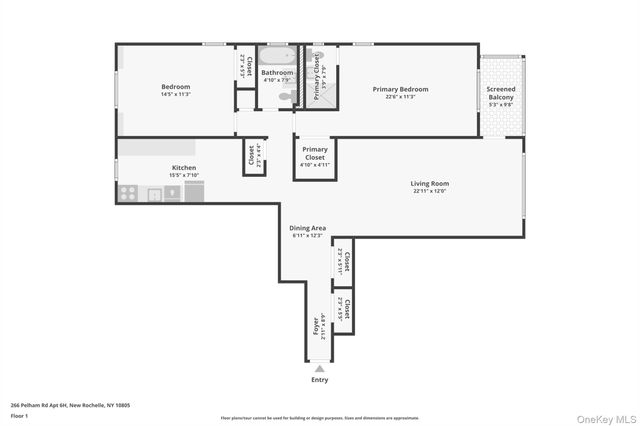 266 Pelham Road 6H, New Rochelle, NY 10805