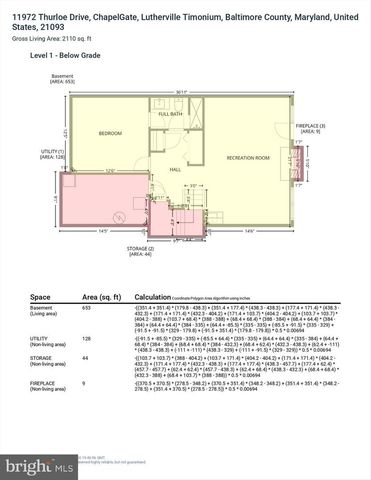 11972 THURLOE DR, Lutherville Timonium, MD 21093