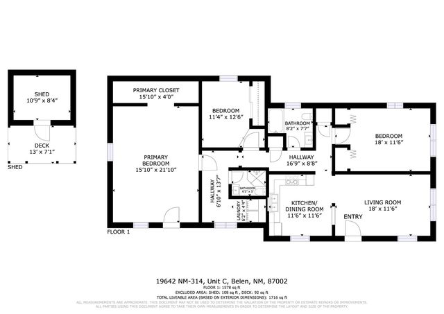 19642C S Highway 314 Highway SE, Belen, NM 87002