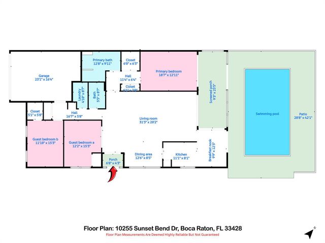 10255 Sunset Bend Drive, Boca Raton, FL 33428