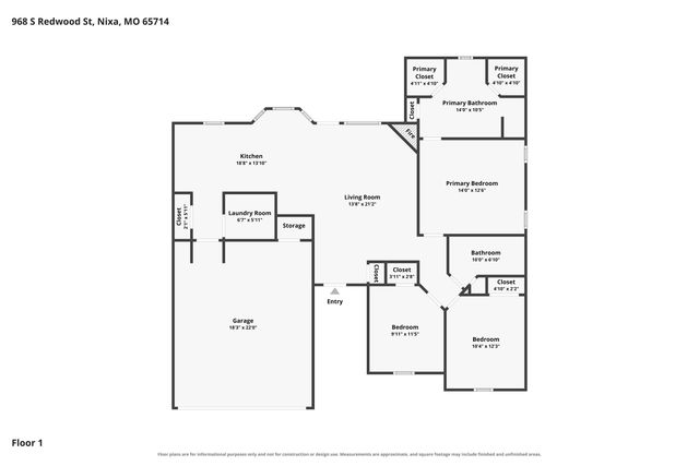968 S Redwood Street, Nixa, MO 65714