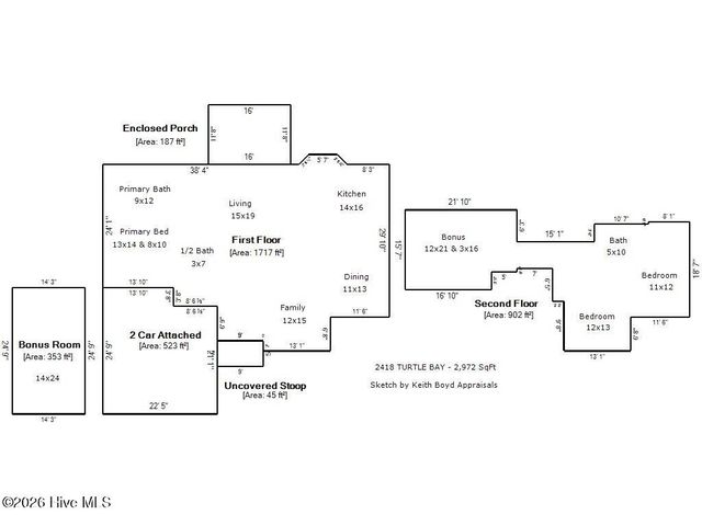 2418 Turtle Bay Drive, New Bern, NC 28562