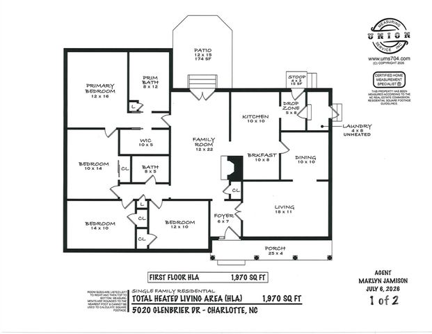 5020 Glenbrier Drive, Charlotte, NC 28212