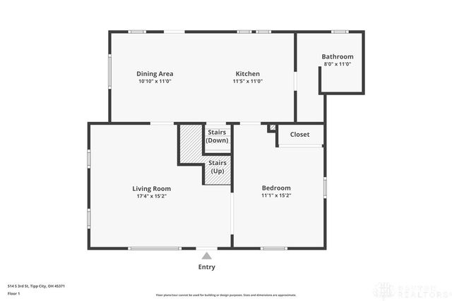 514 S 3rd Street, Tipp City, OH 45371