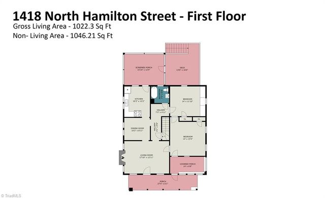 1418 N Hamilton Street, High Point, NC 27262