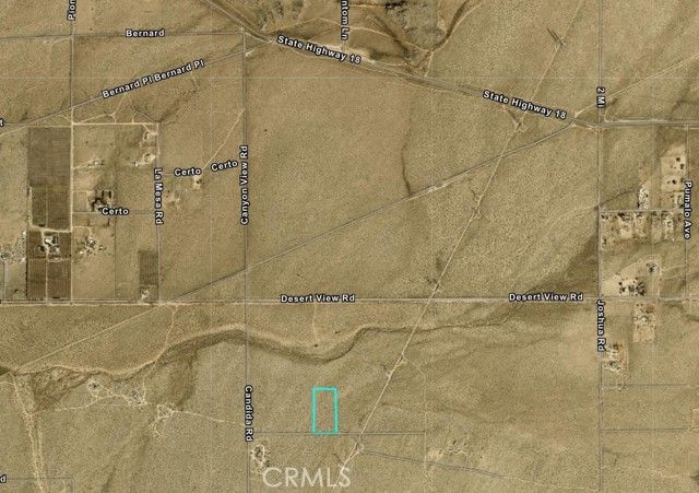0 Canyon View Road, Lucerne Valley, CA 92356