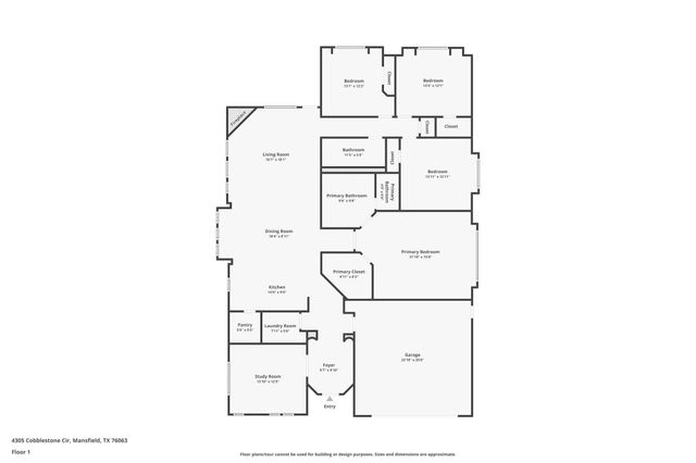 4305 Cobblestone Circle, Mansfield, TX 76063