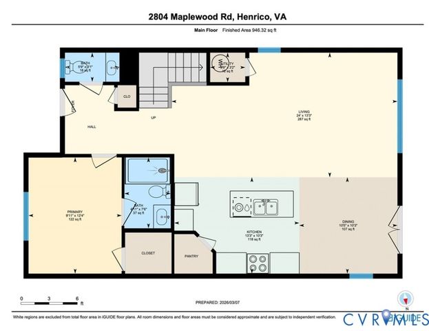 2804 Maplewood Rd, Henrico, VA 23228