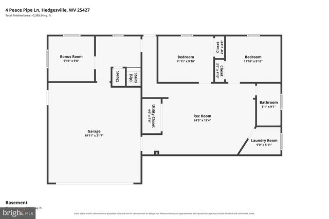 4 PEACE PIPE LN, Hedgesville, WV 25427