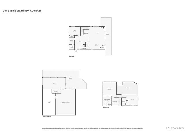 381 Saddle Ln, Bailey, CO 80421
