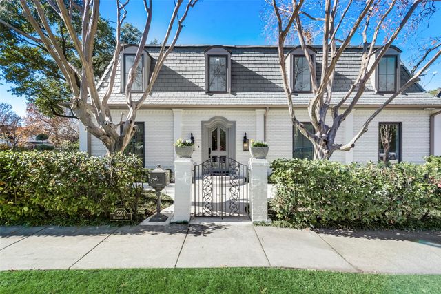 5501 Hillcrest Avenue, Highland Park, TX 75205