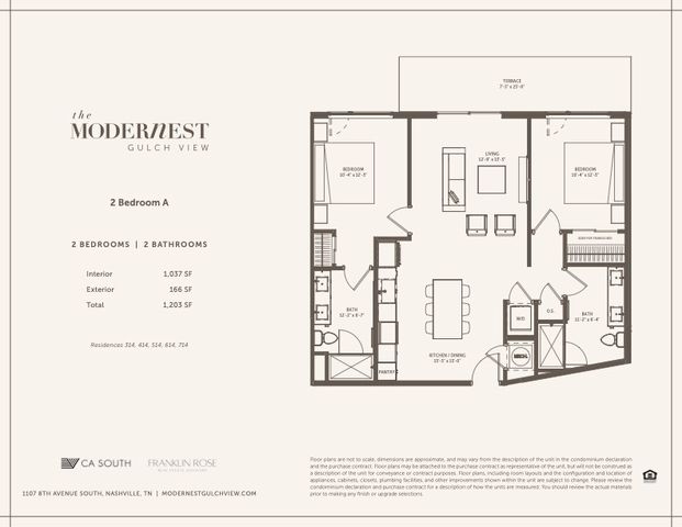 1107 8th Ave S Apt 314, Nashville, TN 37203