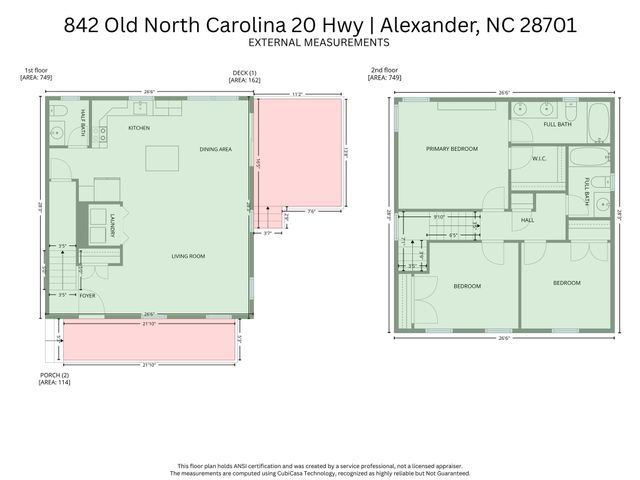 842 Old NC 20 Highway, Alexander, NC 28701