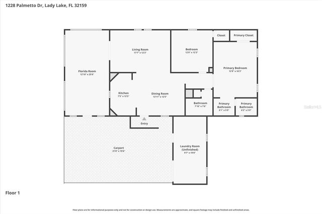 1228 PALMETTO DRIVE, The Villages, FL 32159