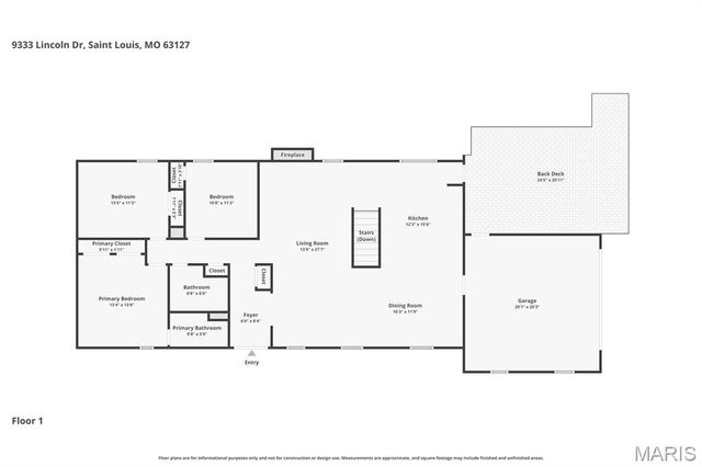 9333 Lincoln Drive, Sunset Hills, MO 63127