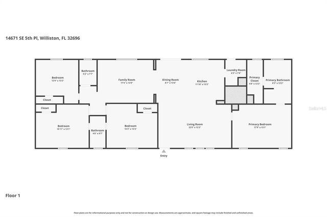 14671 SE 5TH PLACE, Williston, FL 32696