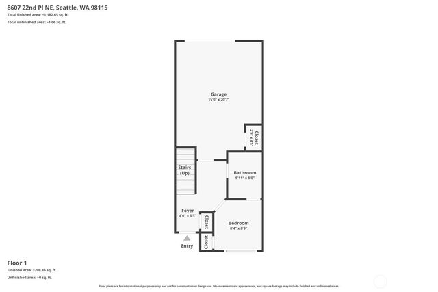 8607 22nd Place NE, Seattle, WA 98115