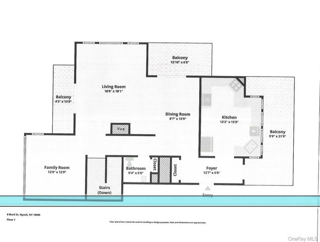 6 Burd Street 2406, Nyack, NY 10960