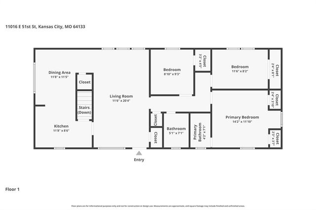 11016 E 51st Street, Kansas City, MO 64133