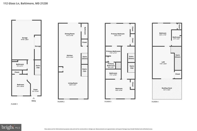 112 GLASS LN, Baltimore, MD 21230
