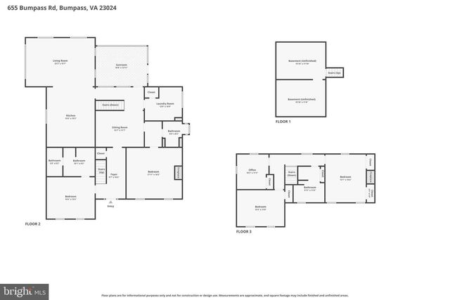 655 BUMPASS RD, Bumpass, VA 23024