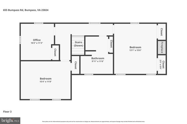 655 BUMPASS RD, Bumpass, VA 23024