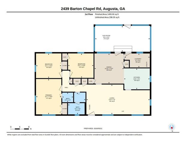 2439 Barton Chapel Road, Augusta, GA 30906